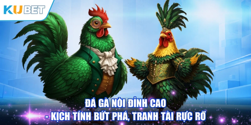 Đá Gà Nòi Đỉnh Cao - Kịch Tính Bứt Phá, Tranh Tài Rực Rỡ