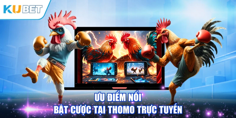 Ưu điểm nổi bật cược tại Thomo trực tuyến